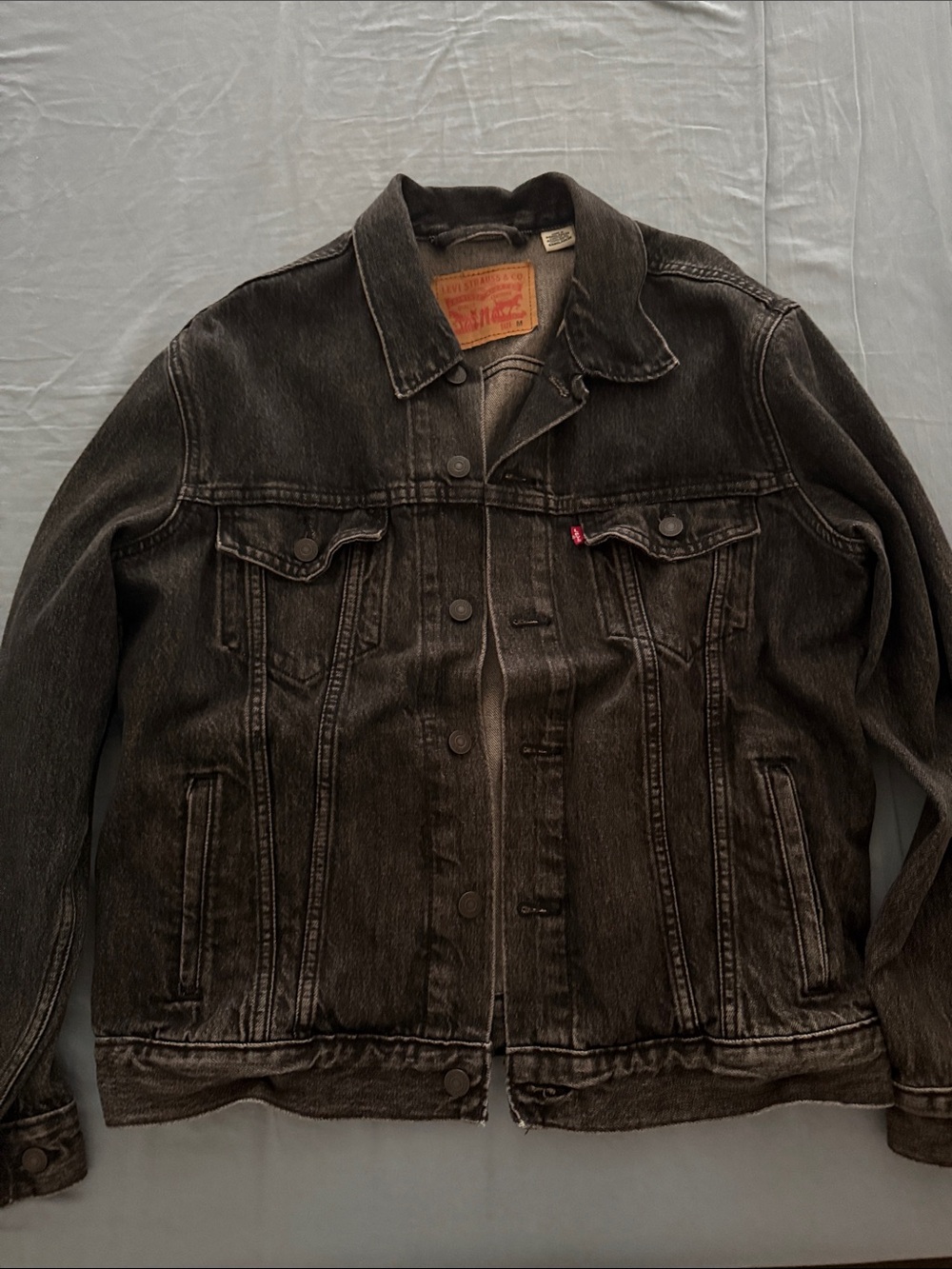 Levi's Men's Black Denim Trucker Jacket